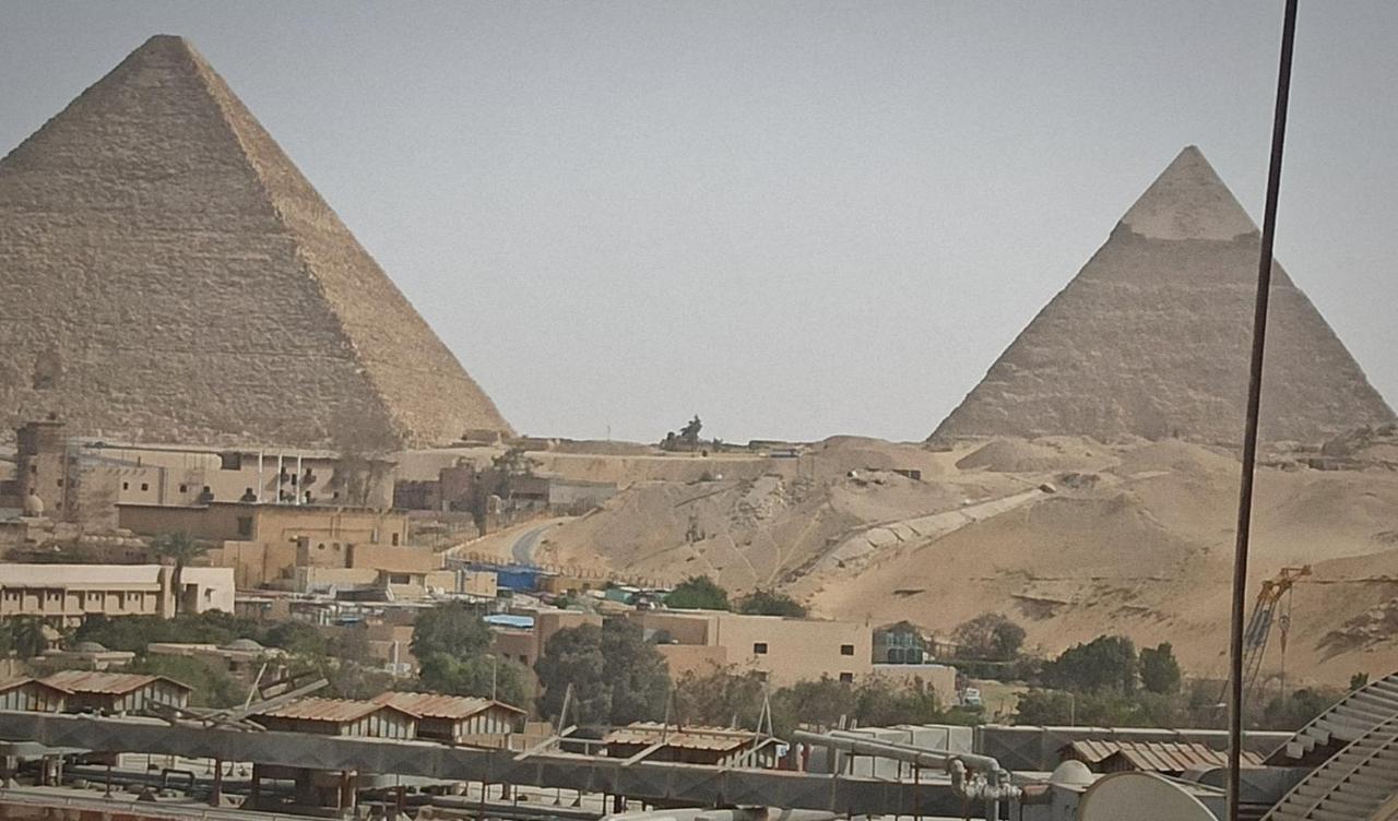 Grand Pyramids Inn Kafret el-Gabal Exteriér fotografie