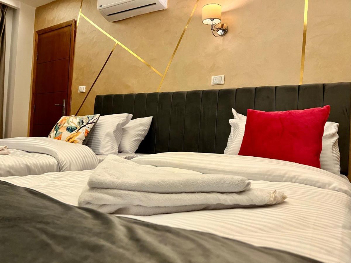 Grand Pyramids Inn Kafret el-Gabal Exteriér fotografie