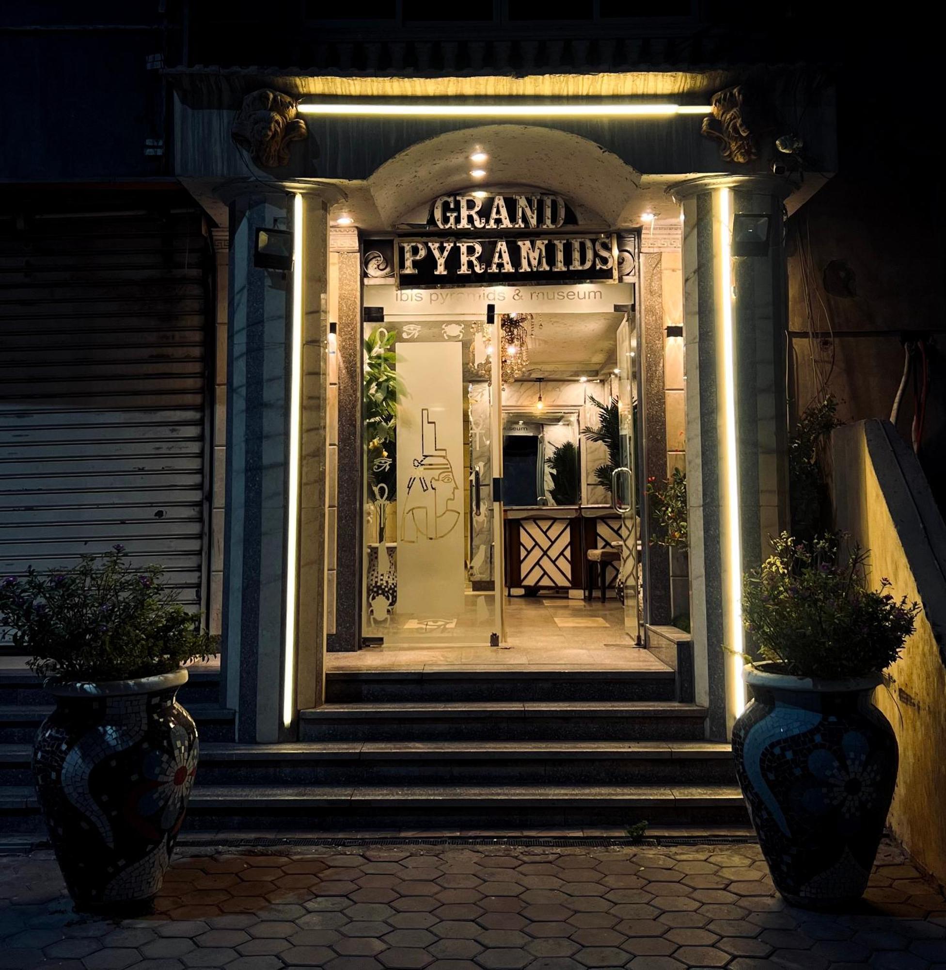 Grand Pyramids Inn Kafret el-Gabal Exteriér fotografie