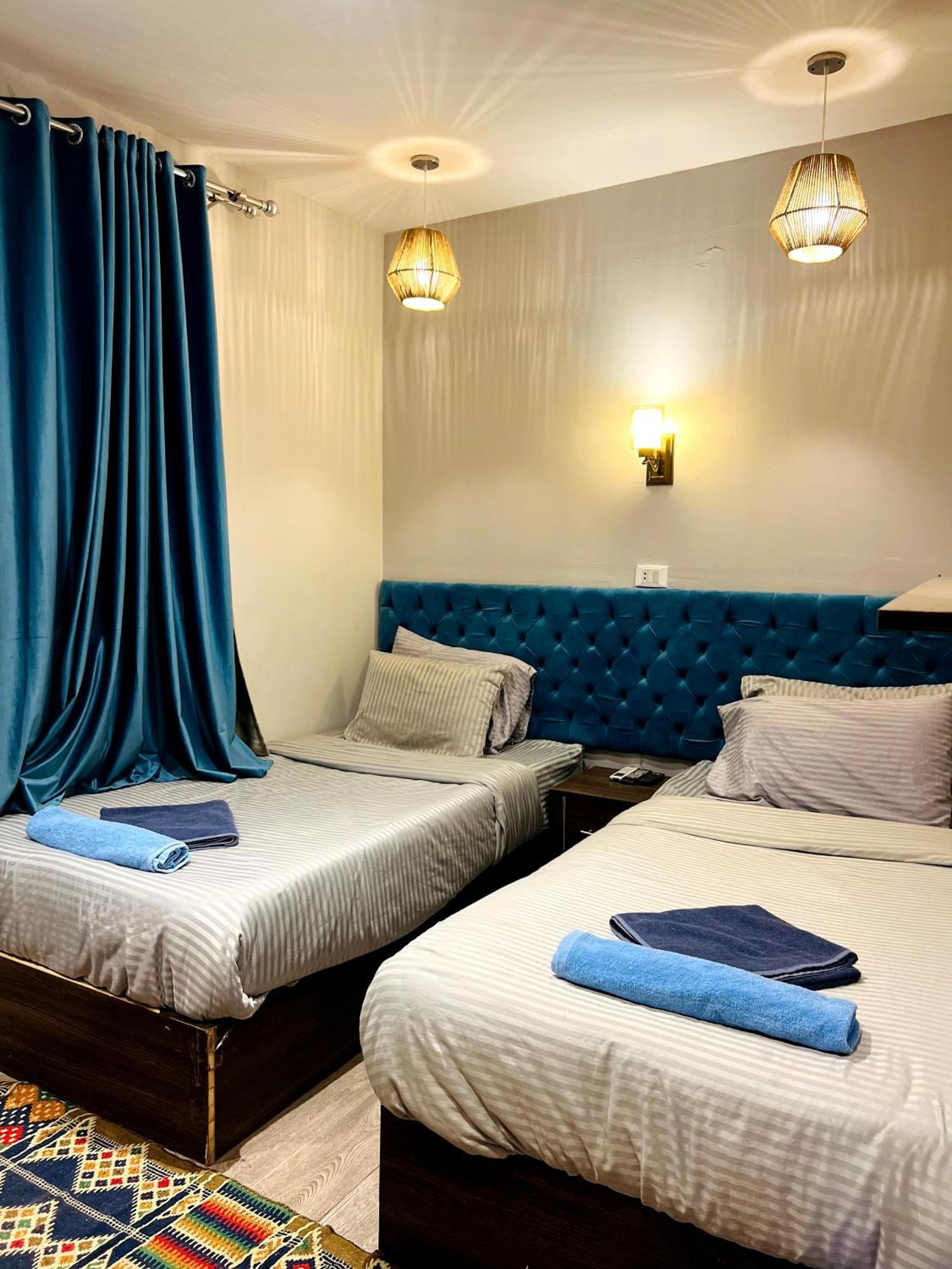 Grand Pyramids Inn Kafret el-Gabal Exteriér fotografie