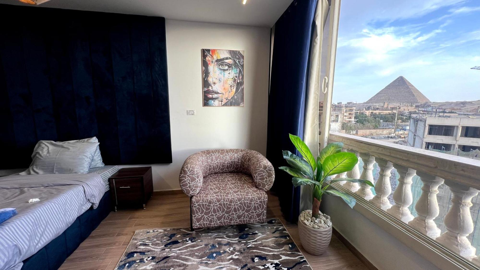 Grand Pyramids Inn Kafret el-Gabal Exteriér fotografie