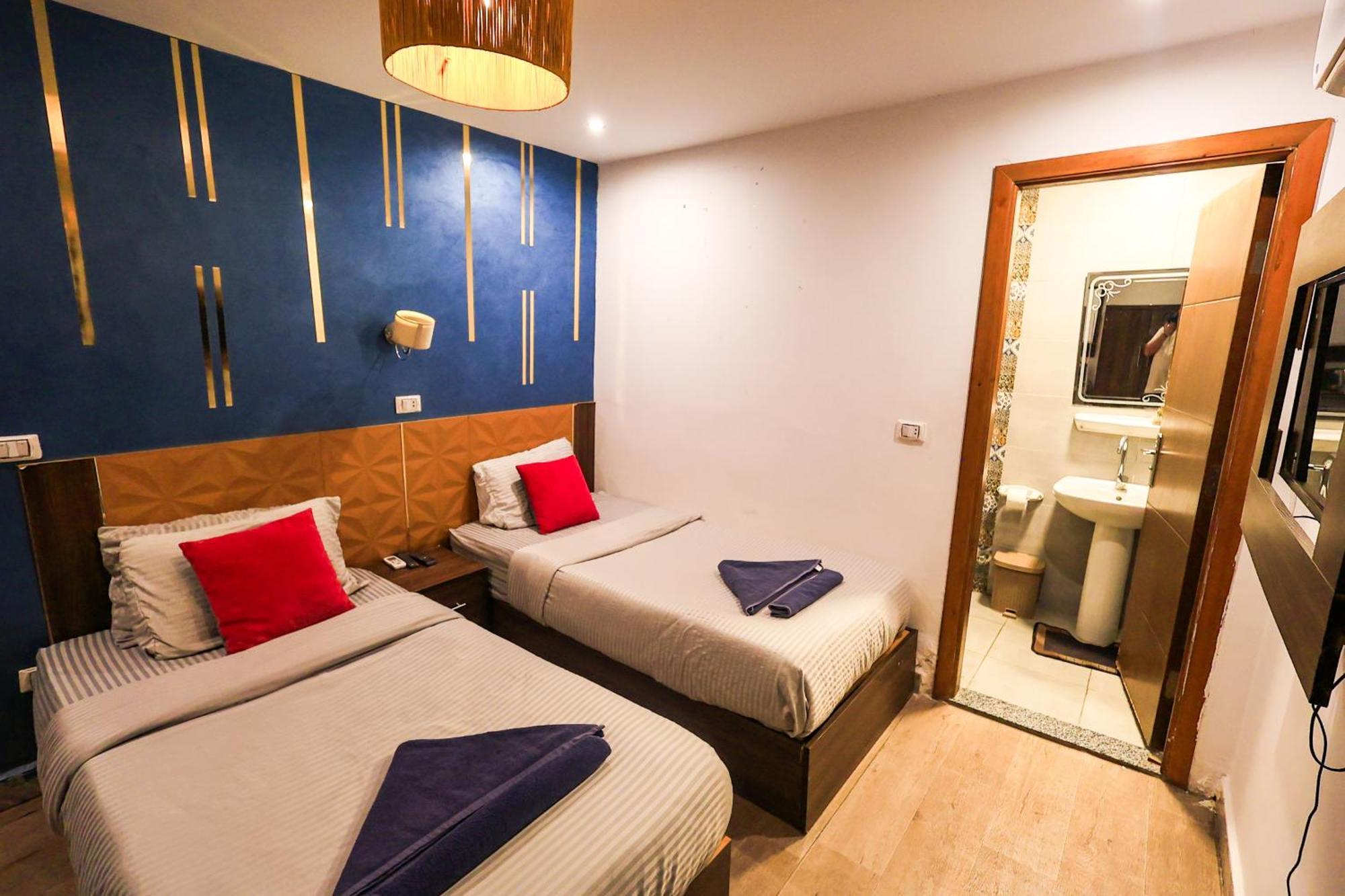 Grand Pyramids Inn Kafret el-Gabal Exteriér fotografie