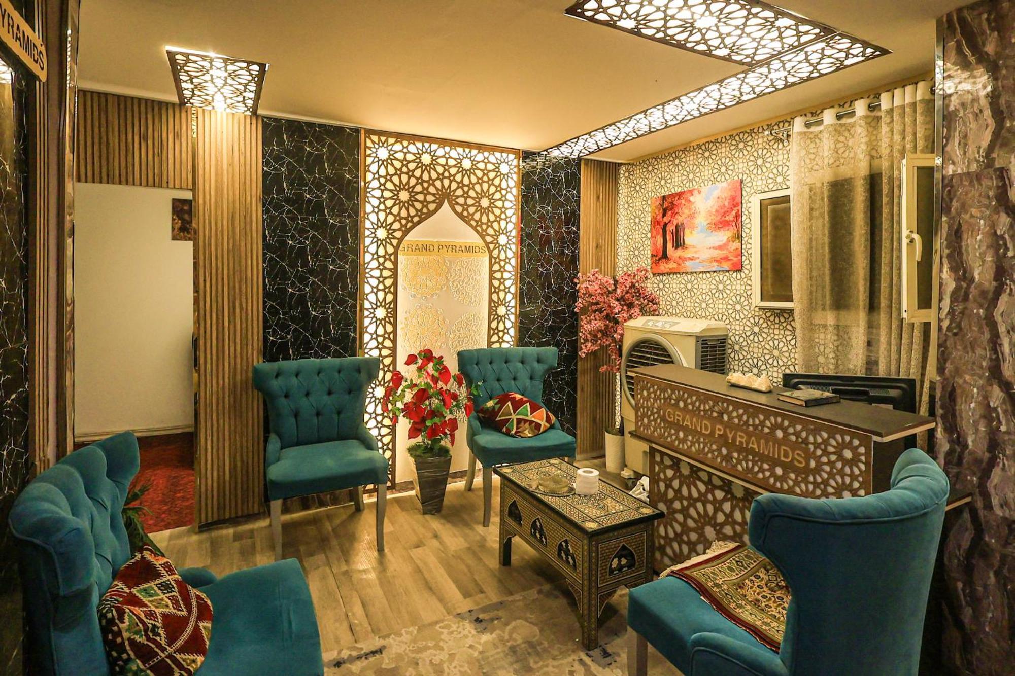 Grand Pyramids Inn Kafret el-Gabal Exteriér fotografie