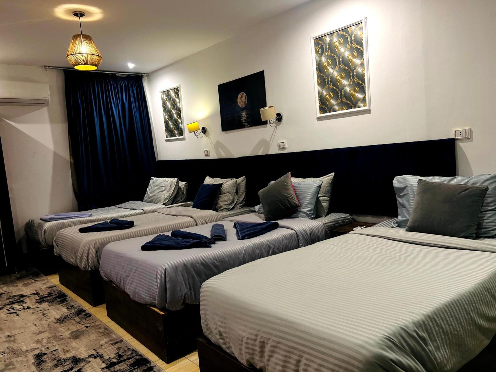 Grand Pyramids Inn Kafret el-Gabal Exteriér fotografie