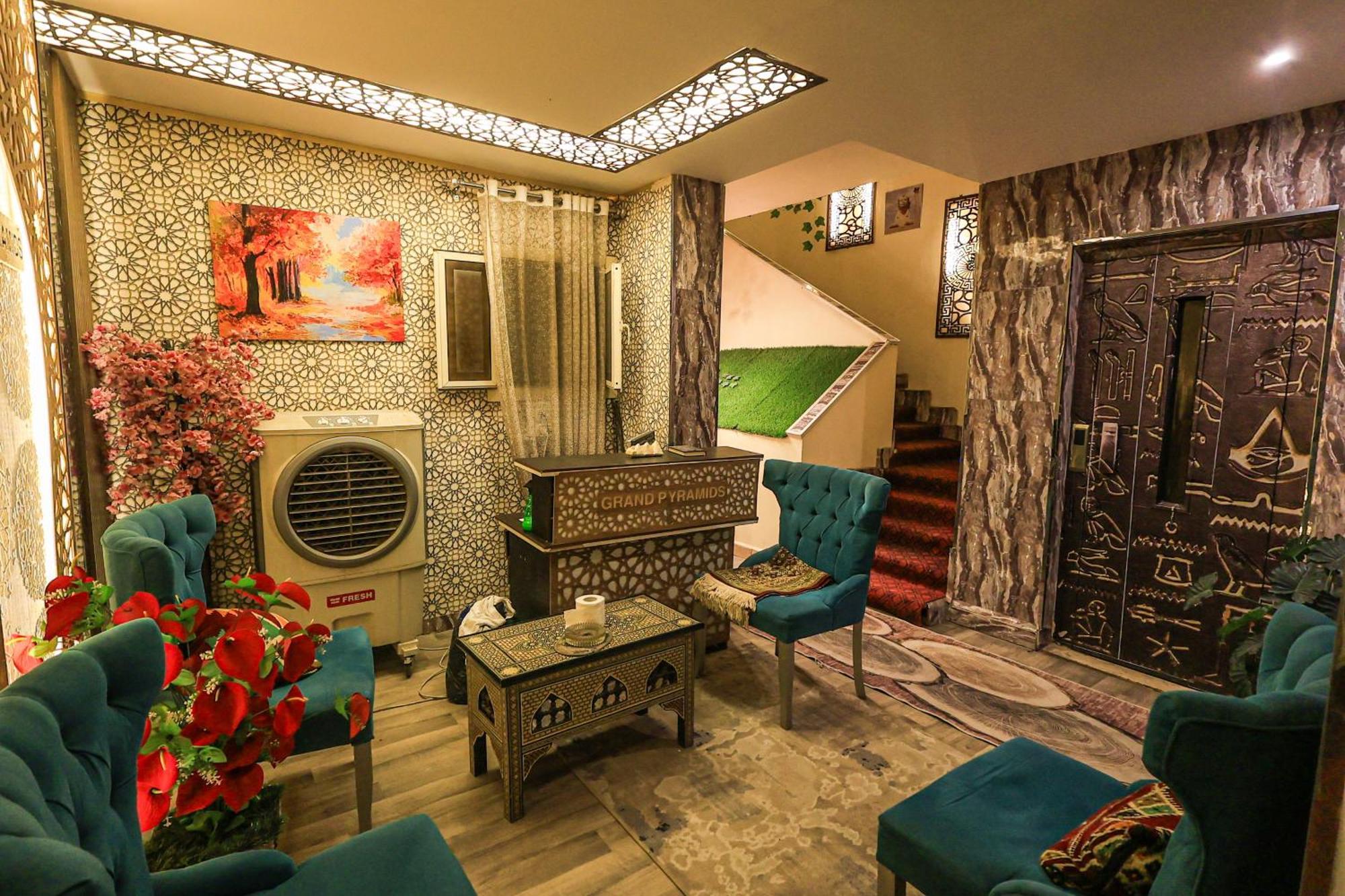 Grand Pyramids Inn Kafret el-Gabal Exteriér fotografie